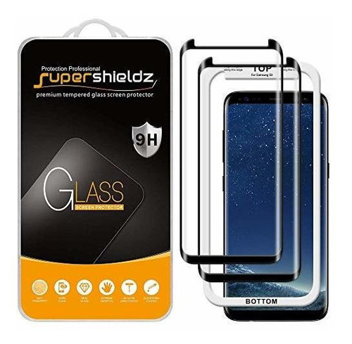 Pantalla Cristal Templado Para Samsung Galaxy S8 Bandeja