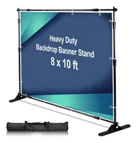 Comprar Aktop Kit De Soporte De Pancarta De Fondo Resistente De 10 X