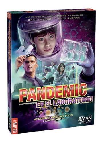 Pandemic En El Laboratorio - Juego De Mesa Español -