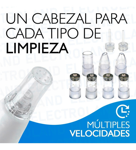Imagen 5 de 10 de Microdermoabrasion Punta Diamante Peeling Puntos Negros Rec