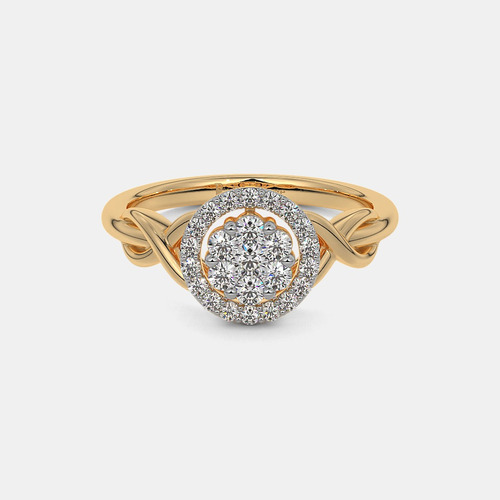 Anillo De Compromiso Kilma Oro 14k Con Zirconia Marod Joyas