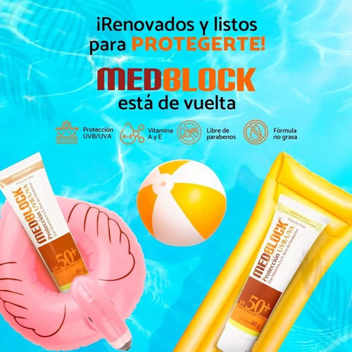 Protector Solar Medblock Spf 50+