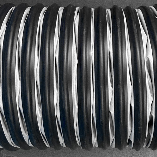 Conducto Ventilación Lona Con Estructura 60cm X 4m Euroflex