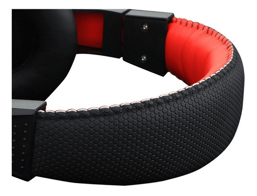 Auriculares gamer Redragon Ares H120 negro y rojo