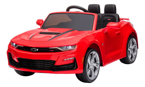 Montable Eléctrico Camaro 12v Con Licencia (gm) Color Rojo