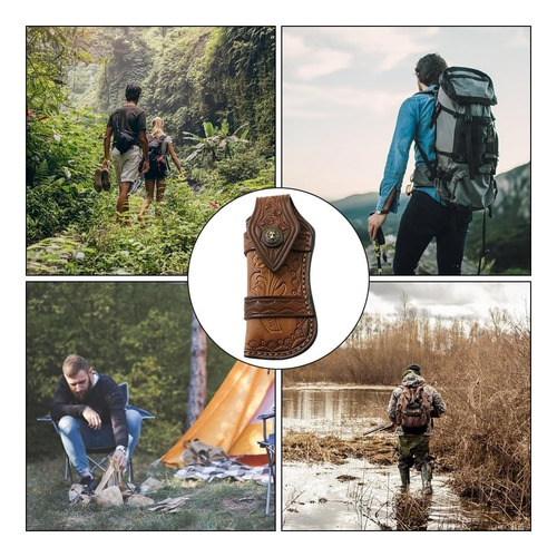 Funda Para Cuchillo De Bolsillo De 4 A 5 Pulgadas, Cubierta