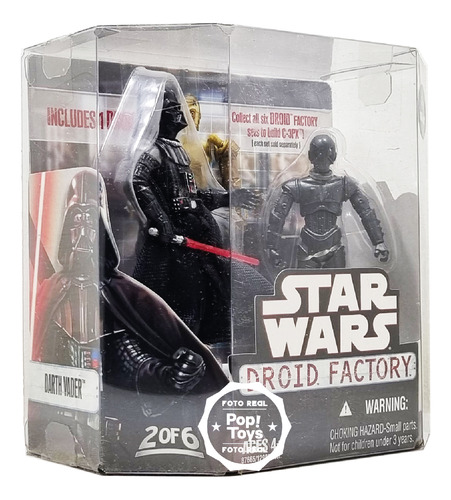 Hasbro - Star Wars - Droid Factory - Darth Vader & K-3px