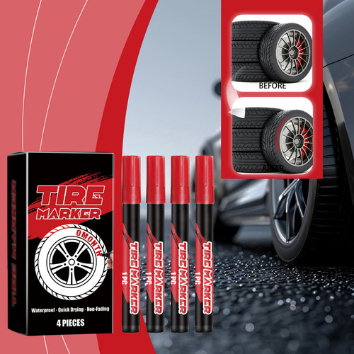 A Rotuladores De Pintura Para Neumáticos De Coche,