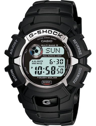 Reloj G-shock Gw-1 Solar Deportivo De Acero Inoxidable, Res