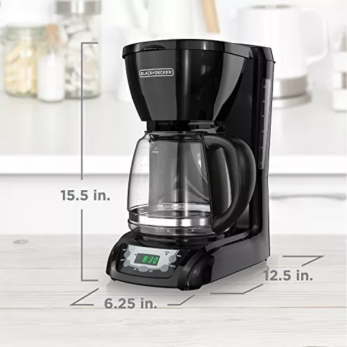 Cafetera De 12 Tazas Black & Decker