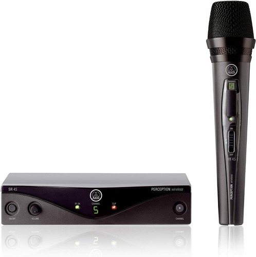 Microfone Sem Fio Uhf Akg Perception Wireless 45 Vocal Set