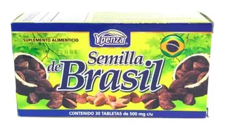 Semilla De Brasil Ypenza 30 Tabletas De 500 Mg C/u