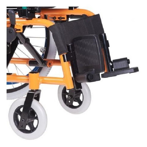 Imagen 2 de 7 de Silla De Ruedas En Aluminio Para Niño, Plegable, Fs980la-35