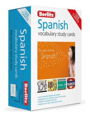 Libro Berlitz Spanish Study Cards (language Flash Cards) ...