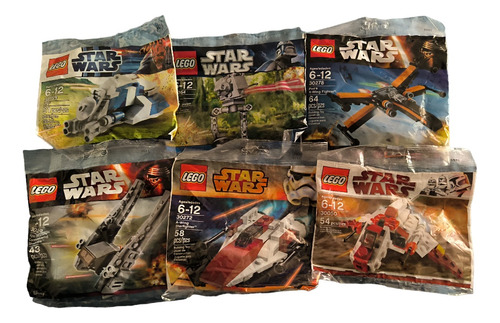 Lego Polybags Star Wars Pack De 6 Nuevos