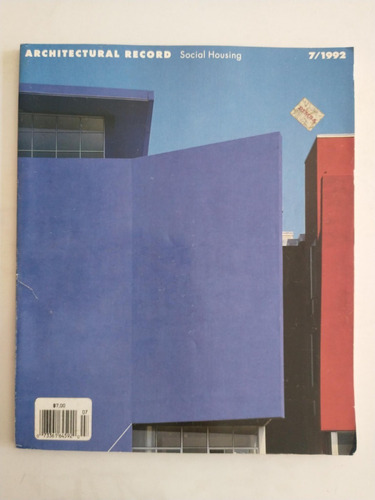 Revista Architectural Record Jul 1992 Social Housing