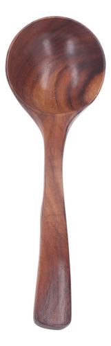 Cuchara De Madera Para Accesorios De Sopa De Madera Maciza