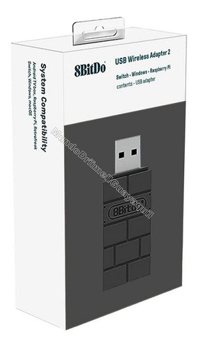 Imagen 2 de 4 de Adaptador 8 Bitdo Usb Versión 2 Switch ( Guayaquil )
