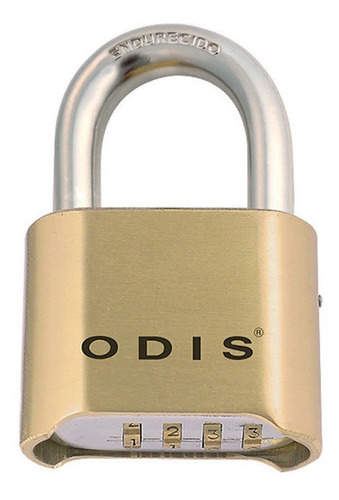 Imagen 2 de 8 de Candado Odis Stylelock 52mm Bronce - Stylelock