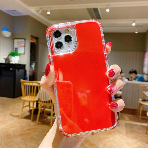 Funda Para iPhone 13 Pro, Color Caramelo, Estilo Fresco, 15 Pro Max