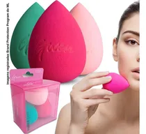 Comprar Kit 03 Esponjas Maquiagem Formato Gota P\u002F Base Ou Corretivo