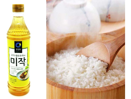 Imagen 1 de 2 de Mirin Mi Jak X 830 Ml Coreano Ideal Para Sushi
