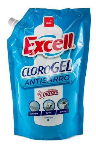 Clorogel Antisarro Doypack Floral 1000cc