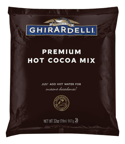 Mezcla De Chocolate Caliente Premium Ghirardelli, Doble Choc