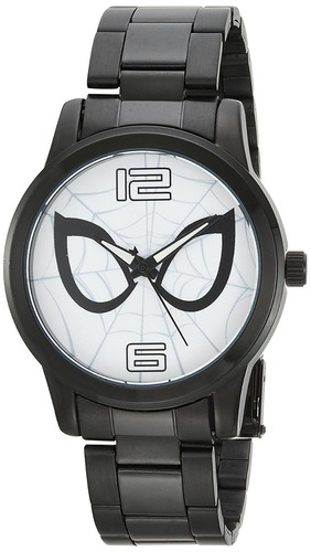 Reloj Marvel Men's 'spider-man' Quartz Metal And Stainless