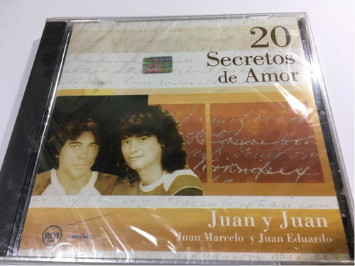 Juan Y Juan 20 Secretos De Amor Cd Nuevo Original Cerrado