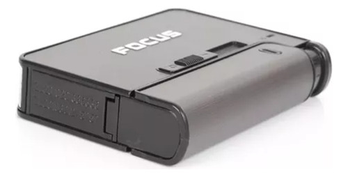 Cigarrera De Bolsillo Focus Jd-yh001: Estilo Y Portabilidad Gris