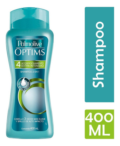 Shampoo Palmolive Optims 2 En 1 Nivel 4 Vital-keratina 400ml