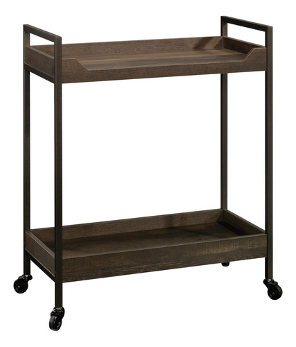 Sauder North Avenue Cart, Acabado De Roble Ahumado