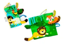 Comprar Libros Para Bebes Didácticos De Tela Animales Leon