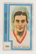Comprar Argentina Futbol Raimundo Orsi Tarjeta Unica Uruguay 1974