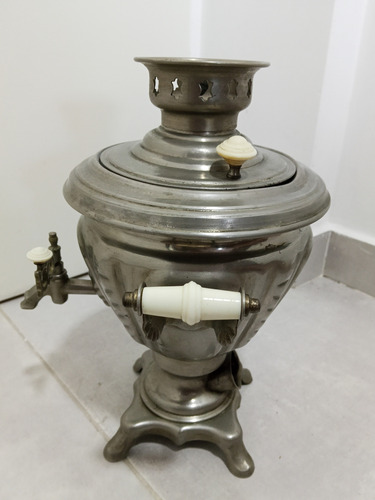 E/d- Antiguo Samovar Origen Soviético Año 1973 (Usado)