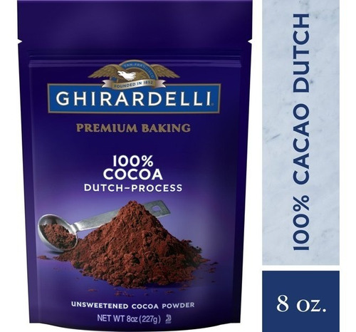 Ghirardelli 100% Chocolate Dutch Cocoa Powder 220gr