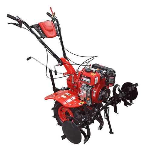 Micro Trator Motocultivador 5hp 247cc Diesel Enxada Rotativa