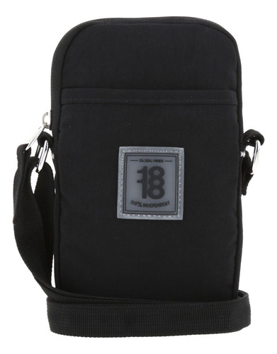 Crossbody Bandolera Chico Chenson 1818 Zilp Color Negro