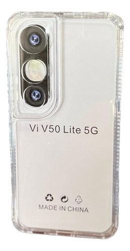 Funda Para Vivo V50 Lite Uso Rudo Incluye Cristal Transparente Uso Rudo