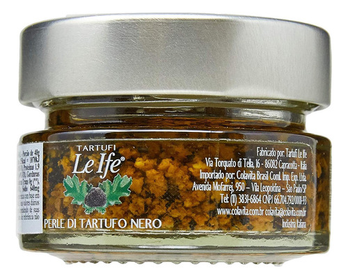 Perolas De Tartufo Negro Le Ife 40g