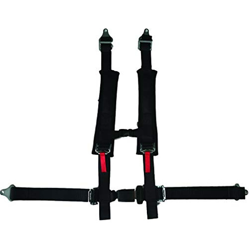 Asiento Antichoque Con Arnés Negro Para Polaris Rzr 2014+rzr