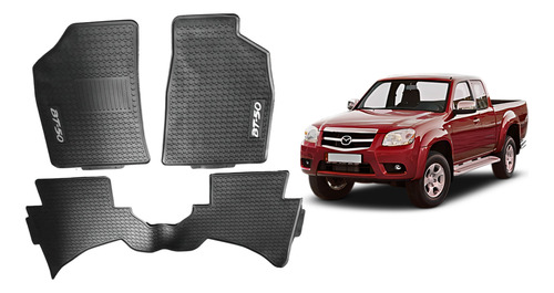 Moqueta De Caucho Para Mazda Bt50 2006-2015