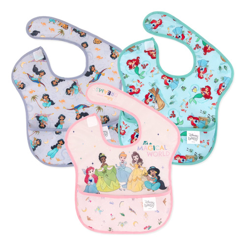 Bumkins Baberos De Princesa Para Niña O Niño, Babe.