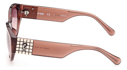 Lentes De Sol Burdeo Guess Gu824171z55