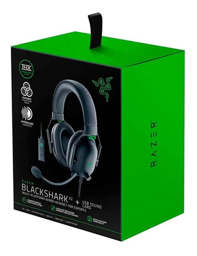 Audifono C/microf. Razer Blackshark V2 X Multi-platform 7.1 