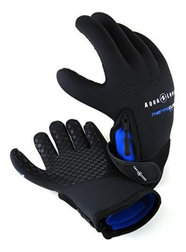 Guantes De Buceo - Guante Aqua Lung Thermocline Con Cierre (