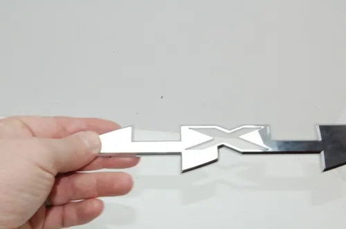 2pc 4x4 Camión De Camión Emblema 3d Platina De Calcomanía De