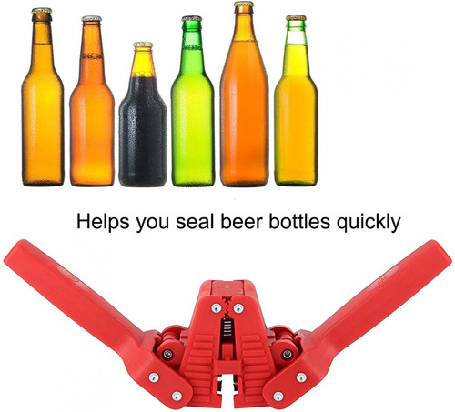 Imagen 7 de 7 de Chapadora Tapadora Botella Para Cerveza Artesanal
