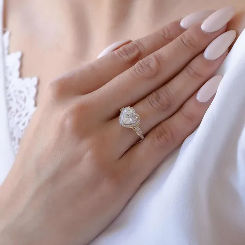 Anillo swarovski corazon sale